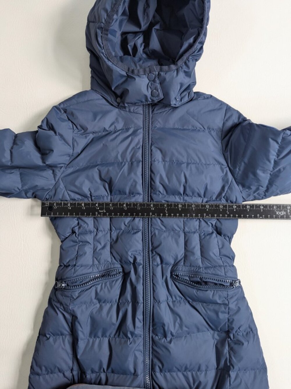 Thomas Graf Girls Down Puffer Coat Size 6 EU 116 Navy School Coat European - Picture 8 of 13